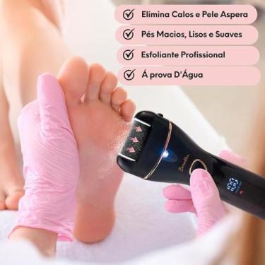 Imagem de Removedor de calos 10 em 1 carregador USB lixador de pé elétrico - BEN