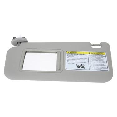 Imagem de Viseira Solar do Lado Esquerdo do Motorista 74320 42501 B2 Cinza Janela do Carro Protetor Solar Protetor Solar para RAV4 06-09