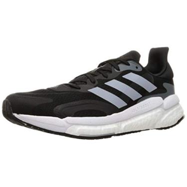 Imagem de adidas Men's Stroke Running Shoe, Core Black Halo Silver Grey Six, Womens 12