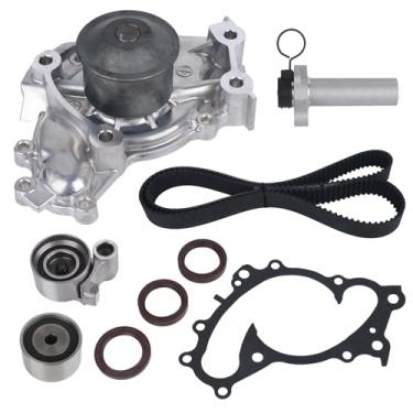 Imagem de KUSATEC Kit de Correia Dentada Do Motor Tkt-024 com Bomba D'Água Adequado para Lexus Es300 Rx300 1994-2003; Toyota Avalon Camry Sienna Solara 3.0L 1994-2004