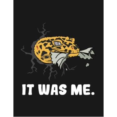 Imagem de Notebook: My Leopard Gecko Ate My Homework for Gecko Owner: Journal Notebook Gift For Someone Who Loves Writing| 100 Pages 8.5x11