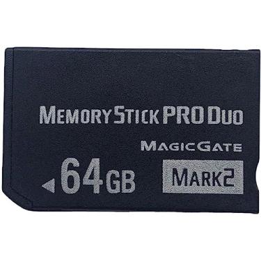 Imagem de MS 64GB Memory Stick Pro Duo MARK2 para PSP 1000 2000 3000 acessórios/cartão de memória da câmera..