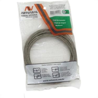 Imagem de Varal De Aco A.Varal Vitoria 15Mt - Kit C/12 Unidades - ART VARAL