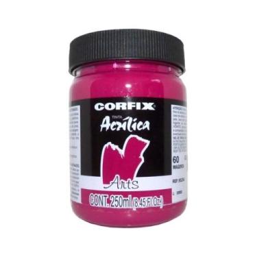 Imagem de Tinta Acrílica G2 Arts 060 Magenta 250ml Corfix, 060 - MAGENTA
