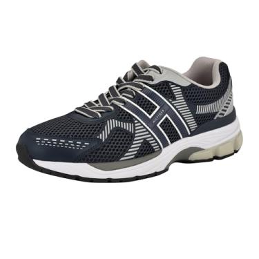 Imagem de Tommy Hilfiger Tênis masculino Pug, Azul-marinho Multi 400, 41