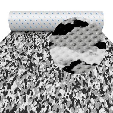 Imagem de Piso de barco 102" X 45/35/30.5 cm EVA Foam Decking Flooring Flooring Antiderrapante Camuflagem Marinha Tapete com 3M Adesivo Deck Barco Adequado para Iate Peixe, Barco, Jetski, Caiaque Surfboard