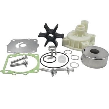Imagem de Heurofosh Kit De Reparo Do Impulsor Da Bomba D'Água 18-3523 18-9079 Com Carcaça E Arruela Ondulada Para Motores Popa Yamaha 115 130 Hp Substitui 68V-W0078 61A-44311