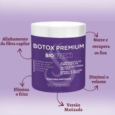 Imagem de Vloss Botox Premium Bio Effect Máscara Alisante Anti Frizz Matizadora 