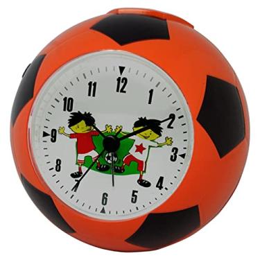 Imagem de Despertador quarto bola de futebol despertador, despertador alto e compacto para quarto, relógio de mesa de estudante, despertador digital fácil de definir para crianças relógio de mesa relógio de