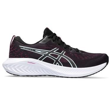 Imagem de ASICS Tênis de corrida feminino Gel-Excite 10, Preto/azul claro, 39