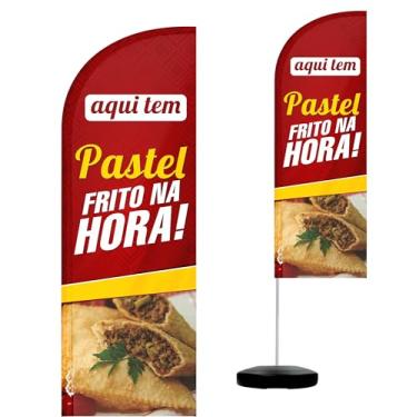 Imagem de Wind Banner Completo 2,10m Pastel Frito na Hora
