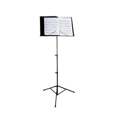 Imagem de Estante Partitura Suporte Pedestal Cavalete Bolsa Ferro