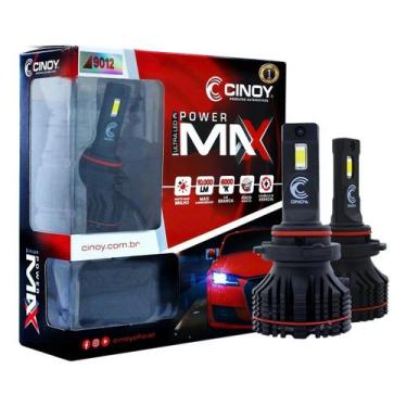 Imagem de Kit Lampada Ultra Led Power Max HIR2 9012 Cinoy 10000 Lumens 6000k 12V