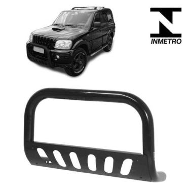 Imagem de Parachoque Quebra Mato SUV 2008 2009 2010 2011 C Chapa Preto - CCF