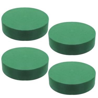 Imagem de KUMGROT 4 peças de blocos de isopor em forma arredondada de espuma para arranjos de flores, enchimentos de plantas, verde