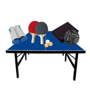 Imagem de MESA DE PING PONG MDP 15mm 1001 KLOPF + Kit Completo 5091 + Capa