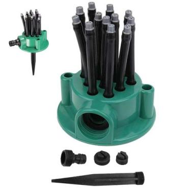 Imagem de Aspersor Pulverizaçao 360 Graus Irrigaçao Quintal Jardim Mangueira Reg