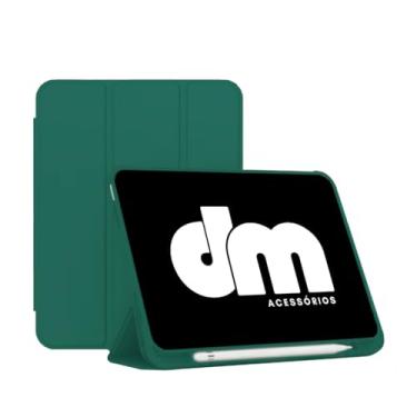 Imagem de Capa Para Xiaomi Redmi Pad Se Tela 8.7 Hibernação + Película DM ACESSÓRIOS (VERDE)