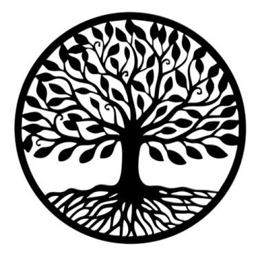 Imagem de Mandala Decorativa Árvore da vida 60x60 - EEMobile