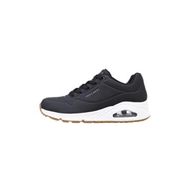 Imagem de Skechers Feminino Uno-Stand on Air, Preto/branco, 10