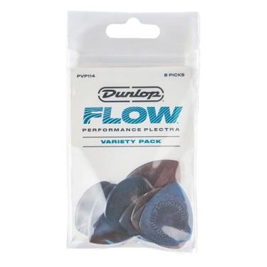 Imagem de Palhetas de guitarra JIM DUNLOP Flow, cores variadas