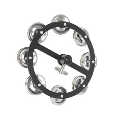 Imagem de Luwecf Tamborim Címbalo Música Tamborim KTV Instrumento de Percussão para Baterista Percussão Tambor Címbalo Hi Hat Tamborim