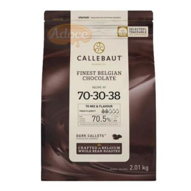 Imagem de Chocolate belga amargo 70.5% 2,01kg callebaut