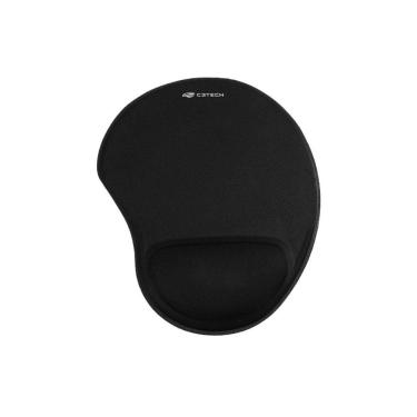 Imagem de Mouse Pad Com Apoio De Pulso Ergonômico Preto Mp-50 C3Tech