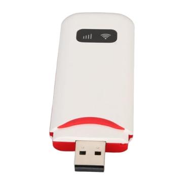 Imagem de Eacam Wi -Fi de Hotspot Portátil 4G, 4G LTE Pocket Pocket Hotspot Dispositivo de Rede Sem Fio Router White, Com Chipset LTE 4G de Alta Velocidade, Adequado para Streaming e Jogo