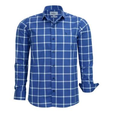 Imagem de Camisa Listrada Social Amil Manga Longa Comfort Elastano 1887, Cor 04,