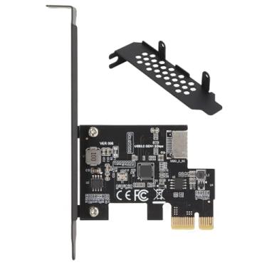 Imagem de Placa de expansão PCI-E para USB3.2 GEN1, transferência de dados de 5 Gbps, mecanismo de recuperação automática integrado, suporta saída de energia de 5V 1,5A