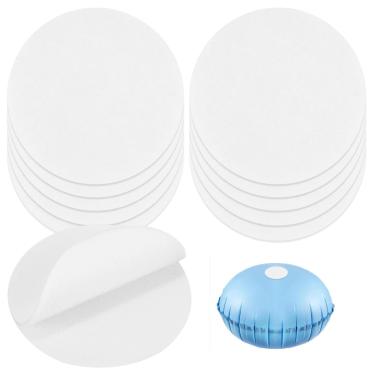 Imagem de Hlimior 10 peças de conector de almofada de ar de piscina de 10 cm acima do solo, acessório de inverno para piscinas de inverno, velcro adesivo de dois lados para travesseiro e capa – Almofadas de