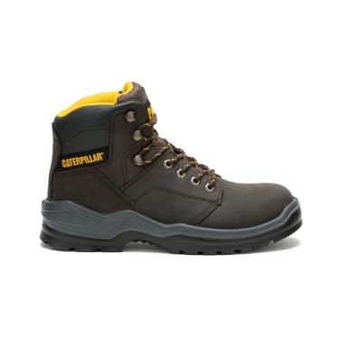 Imagem de Bico masculino CAT Striver Steel Toe, Marrom, 42