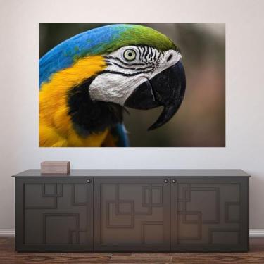 Imagem de Painel Adesivo de Parede - Arara-Canindé - 783pnp - Allodi