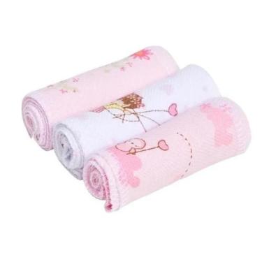 Imagem de Kit Com 3 Faixa Umbilical Flanelada 100% Algodão Feminino - Dugu