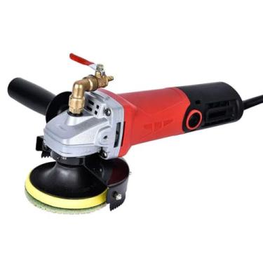 Imagem de HYZHANHONG Moinho d'água leve de 900 W, máquina de polimento por injeção de água, máquina de polimento de baixo ruído para bancadas de concreto, ladrilhos de cerâmica (vermelho)