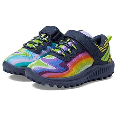 Imagem de Merrell Tênis infantil unissex Nova 3, Montanhas multicoloridas 4, 6.5 Big Kid