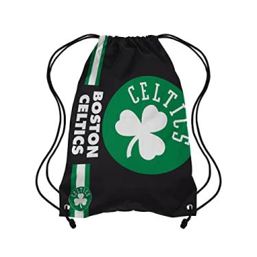 Imagem de Mochila Boston Celtics NBA logotipo grande com cordão