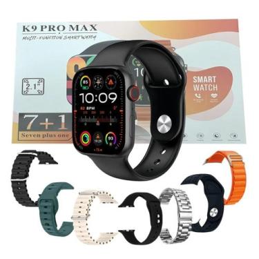 Imagem de Relógio Inteligente digital smart watch K9 Pro com 7 pulseiras - FereF