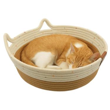 Imagem de Cama Gato Arranhador Ninho Cestinho Caminha Rasqueável Pet