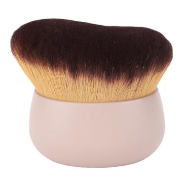 Imagem de ZJchao Brush de Auto -bronzeador, 2.56x2.56 Em Protetores Solares Aplicador de Protetor Solar Curva e Design de Altura Exclusivos para Face e Corpo (Cáqui)