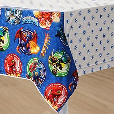 Imagem de Capa de mesa de plástico Amscan Skylanders da American Greetings, brinde de festa