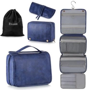 Imagem de Bolsa de higiene Elviros 3 em 1, organizador de viagens multifuncional