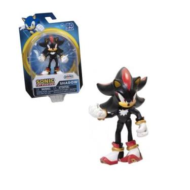 Imagem de Boneco Sonic The Hedgehog Articulado 6,5cm Shadow - sunny