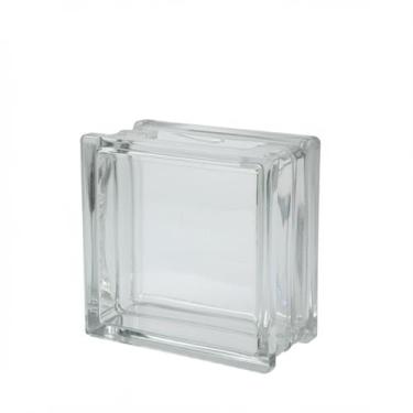 Imagem de Tijolo de Vidro 19 x 19 x 8 cm Estrela Dupla Translúcido 06 Unidades T