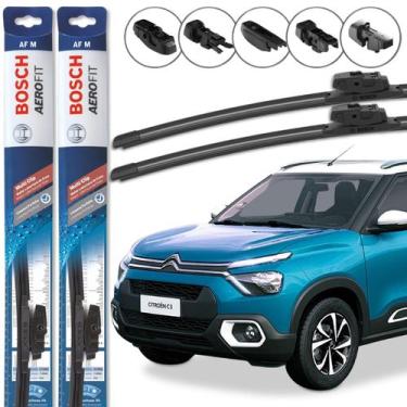 Imagem de Jogo Palheta Limpa Parabrisa Bosch Multiclip C3 2013 a 2026