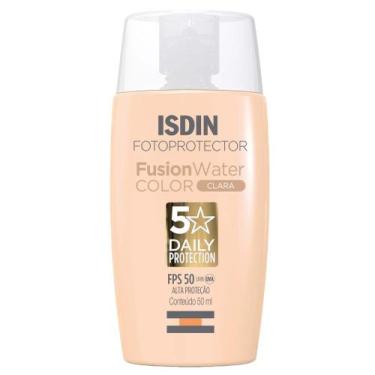 Imagem de Protetor Solar Facial Isdin Fusion Water Fps50 Cor Clara 50ml, Claro, 