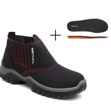 Imagem de Botina de Segurança em Microfibra Estival - WO10013S2 - Bico Composite