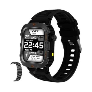 Imagem de Relógio Inteligente Masculino Para Atividades Ao Ar Livre Com Chamada 