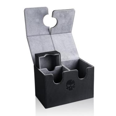 Imagem de Caixa de baralho de cartas UAONO para MTG Commander com bandeja de dad